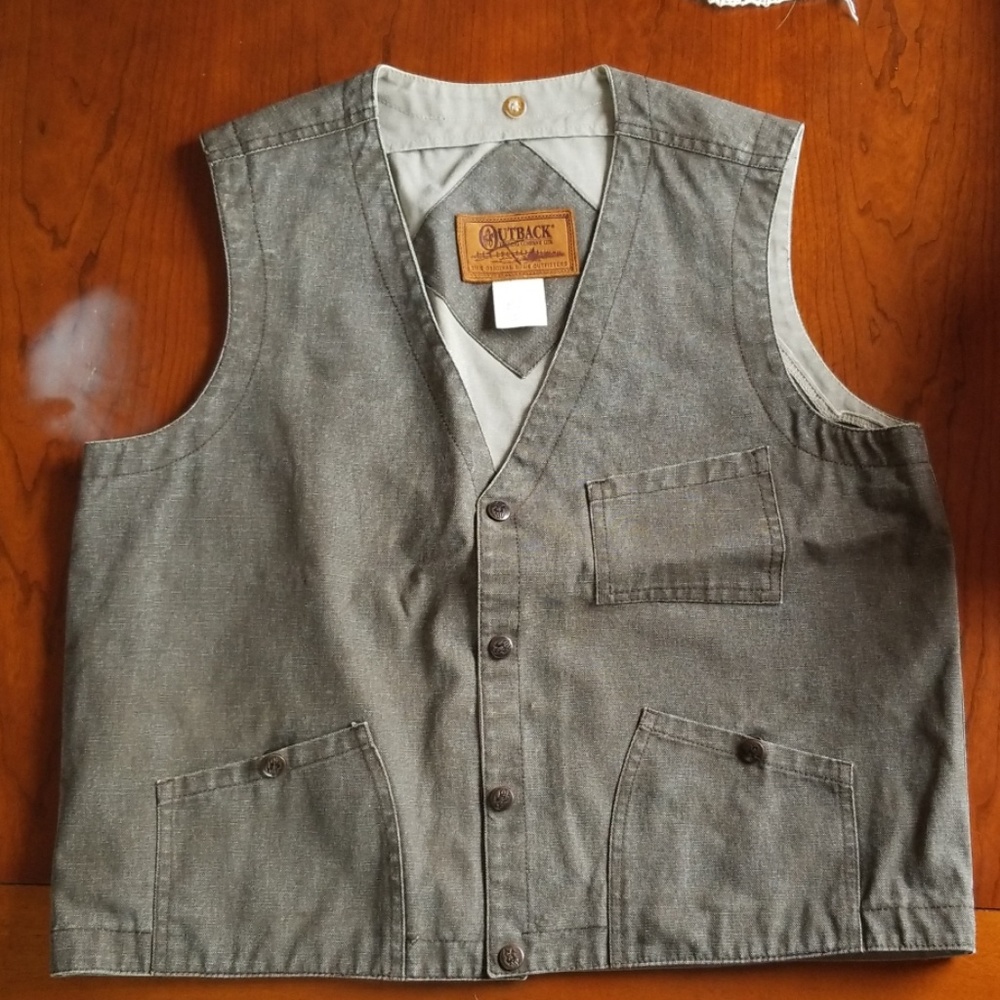 Outback trading company vest